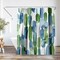 Americanflat 71x74 Shower Curtain - Purple Abstract Design - Watercolor Strokes by Lisa Nohren